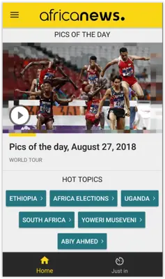 Africanews android App screenshot 3